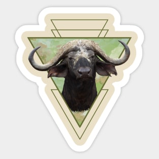 Buffalo - African Buffalo - Wildlife Africa Sticker